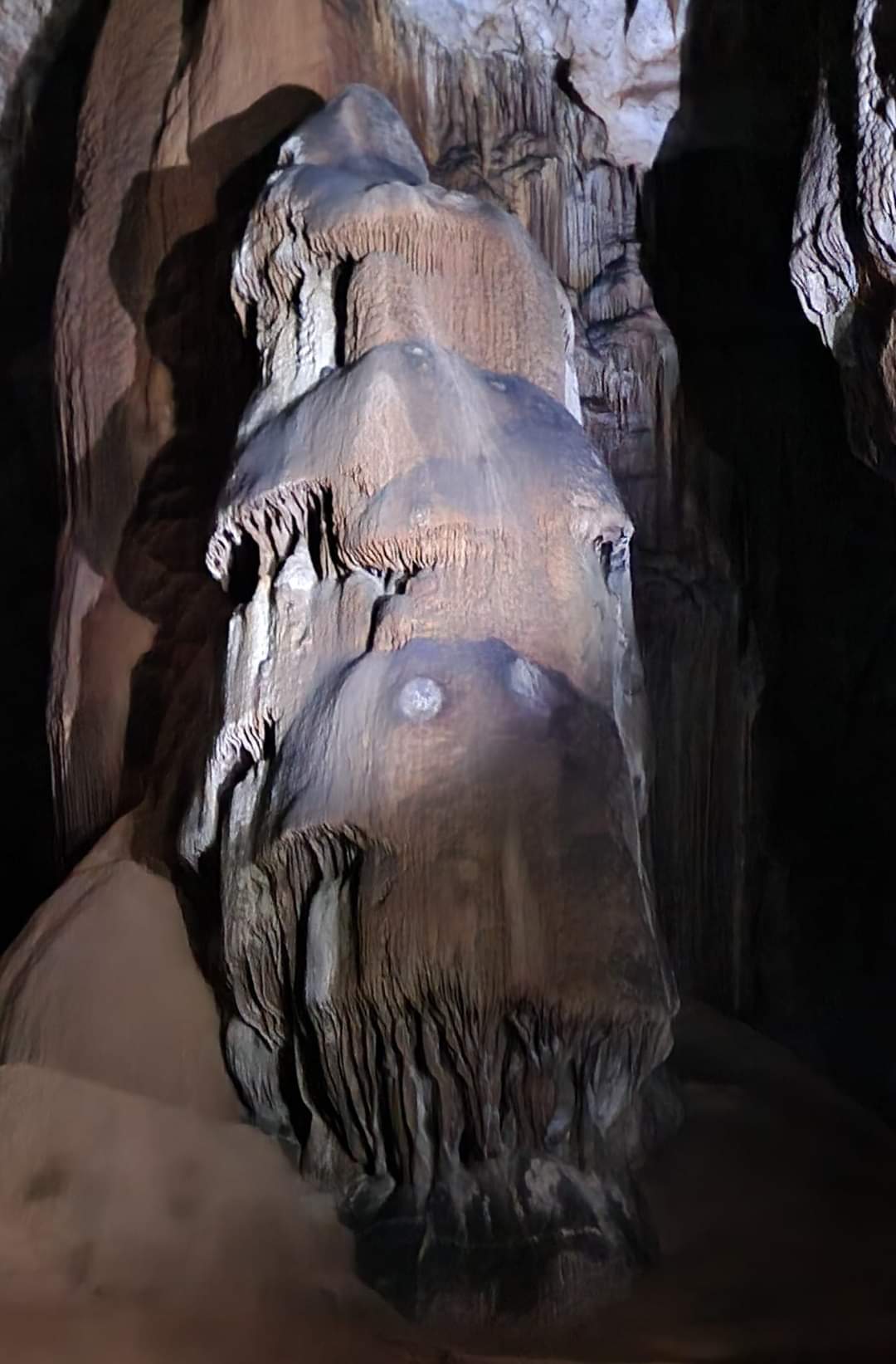 A strange stalagmites in Socotra