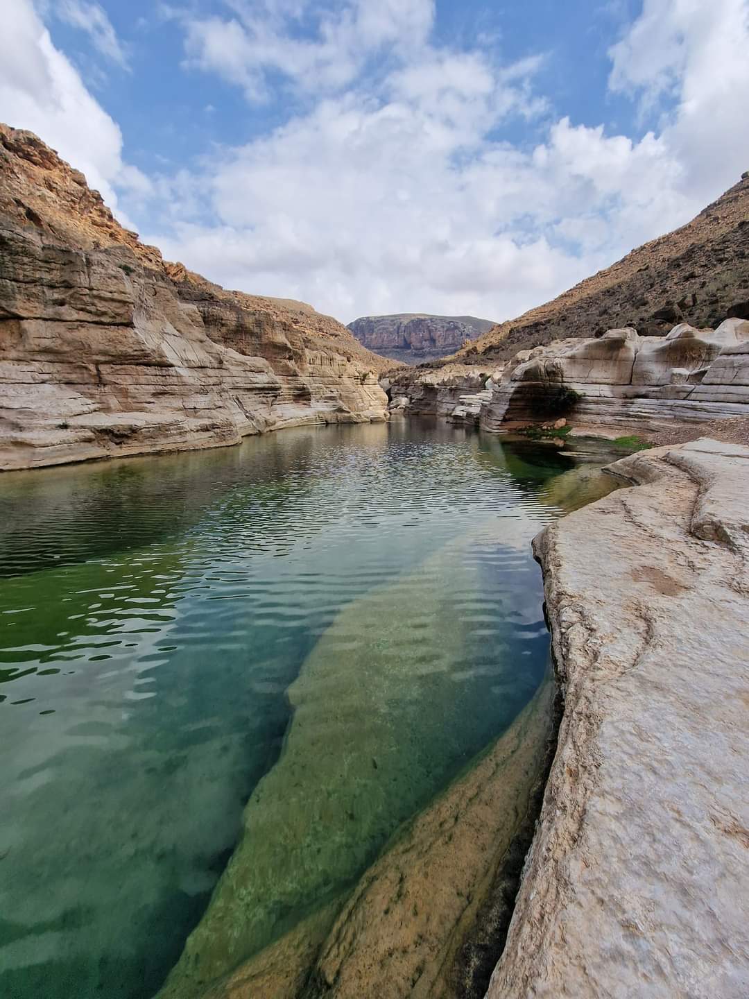 Kalishan canyon in Socotra