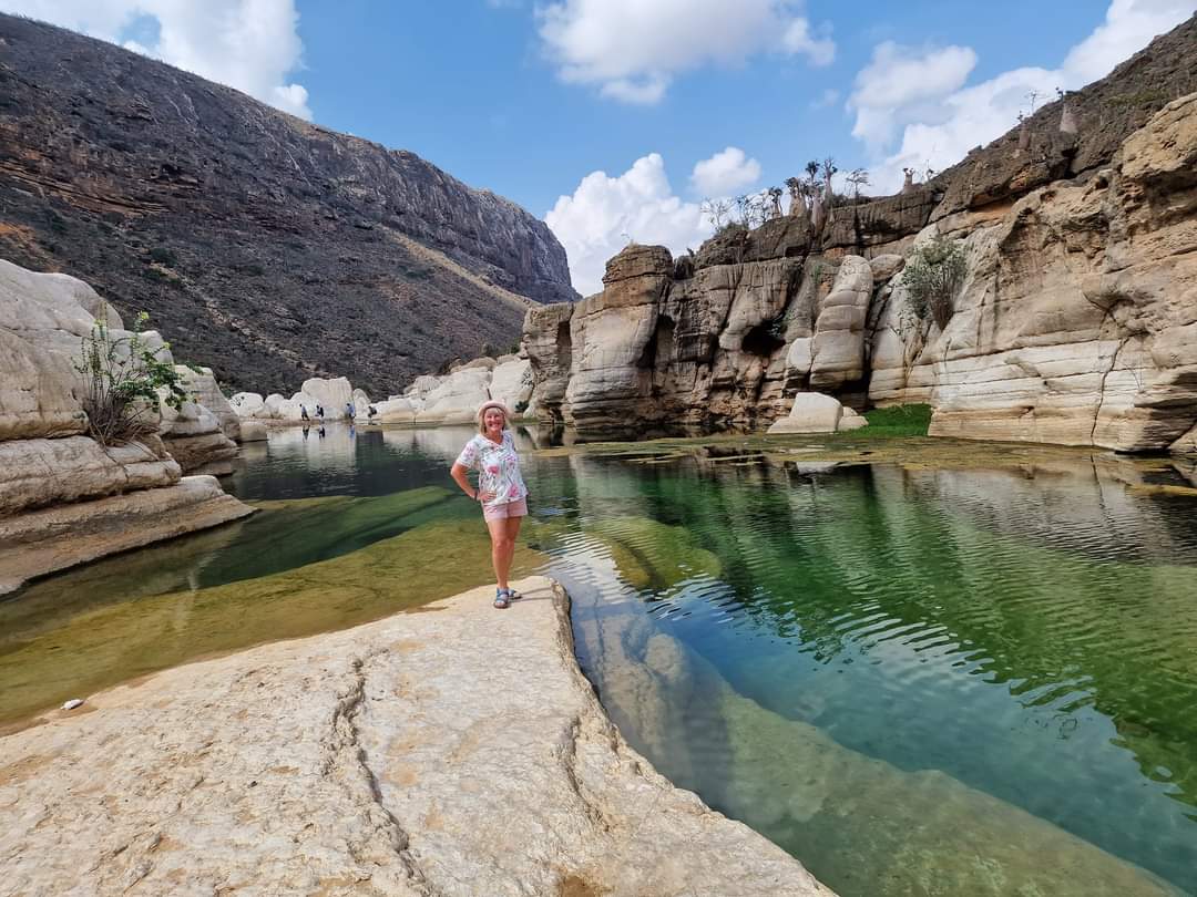 Me at Kalishan canyon Socotra