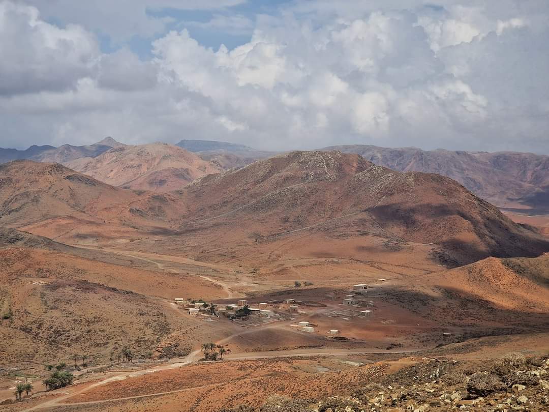 Dramatic scenery in Socotra