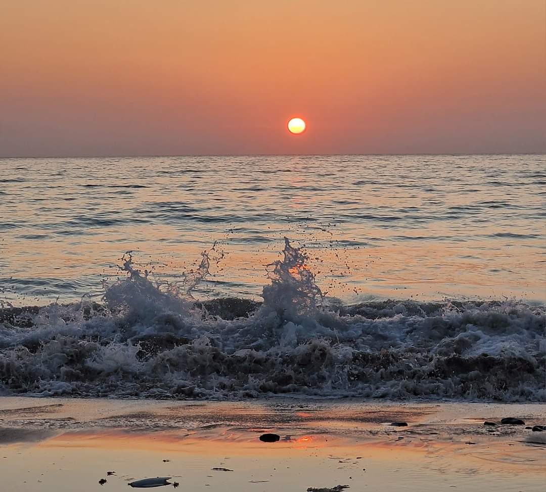 A beautiful sunrise in Socotra