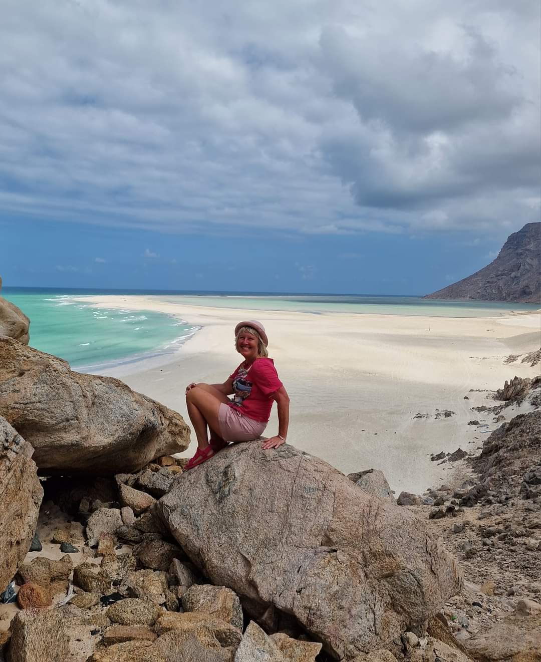 Me at Kalansya in Socotra