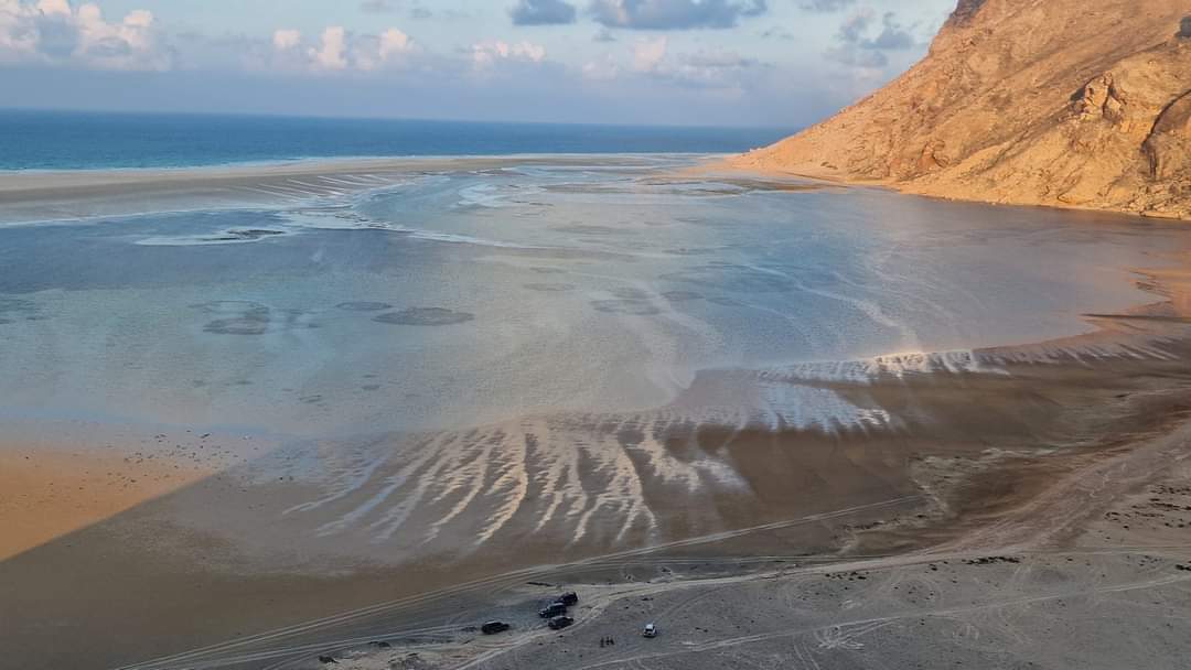 A calm sea in Socotra