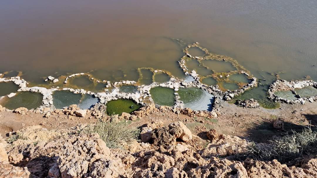 Salt stores in Socotra