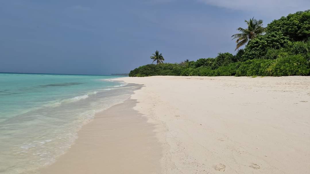 Beautiful beach in the Maldives